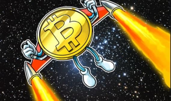 Bitcoin Hits $55K, Market Cap Crosses $1T First Time Ever