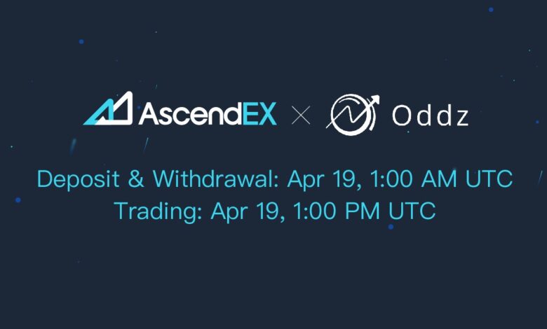 ODDZ listing on AscendEX