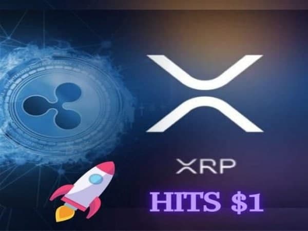 Ripple (XRP) Price Hits $1, First Time Since 2018