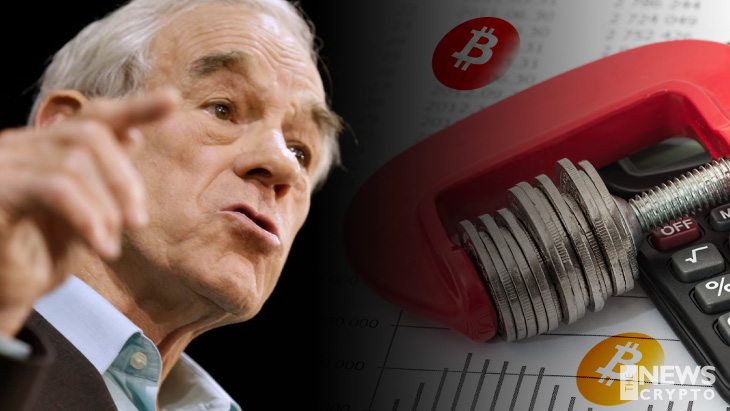 Bitcoin Must Be Taxed as Fiat Currencies, Says Libertarian Ron Paul
