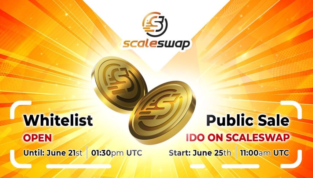 Scaleswap announces whitelist opening and IDO launch date