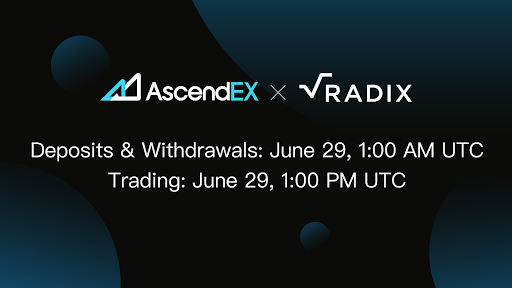 Radix Lists on AscendEX