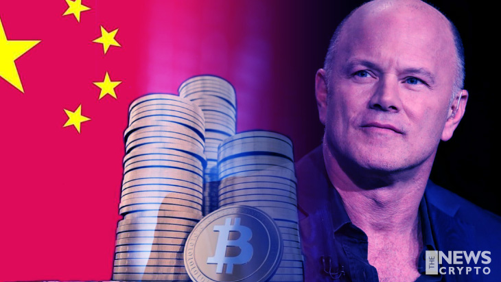 China's Crackdown on Bitcoin Mining a Big Positive, Says Mike Novogratz