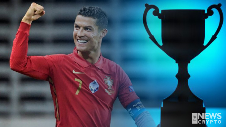 Cristiano Ronaldo Goals Blockchain Digital Trophy