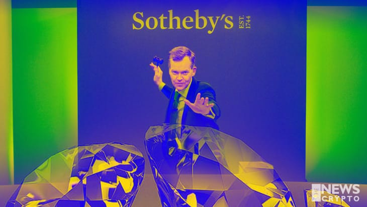 Rare Diamond Sold for $12.3m in Crypto by Sotheby's