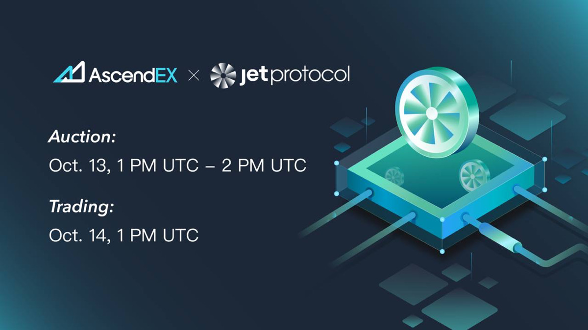 Jet Protocol Lists on AscendEX