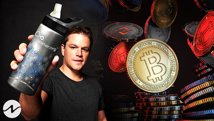 Crypto Platform Crypto.com Collaborated with Matt Damon and Water.org