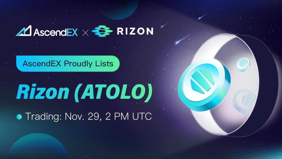 AscendEX Lists Rizon