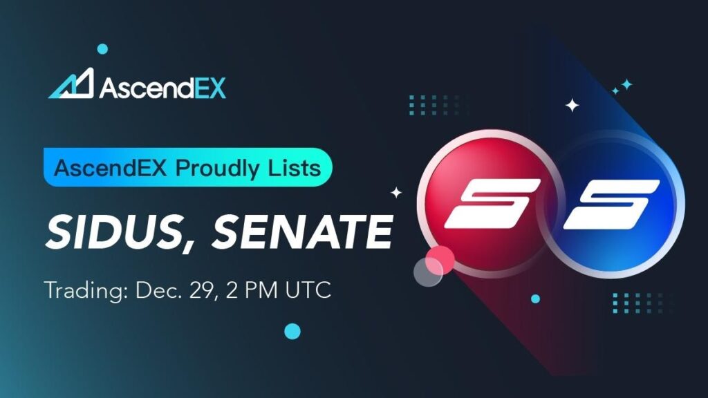 AscendEX Lists Sidus Heroes Token, SIDUS