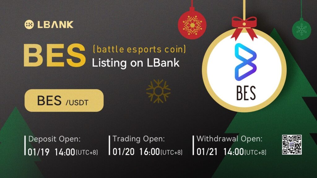 LBank Exchange Will List Battle Esports Coin (BES) on January 20, 2022