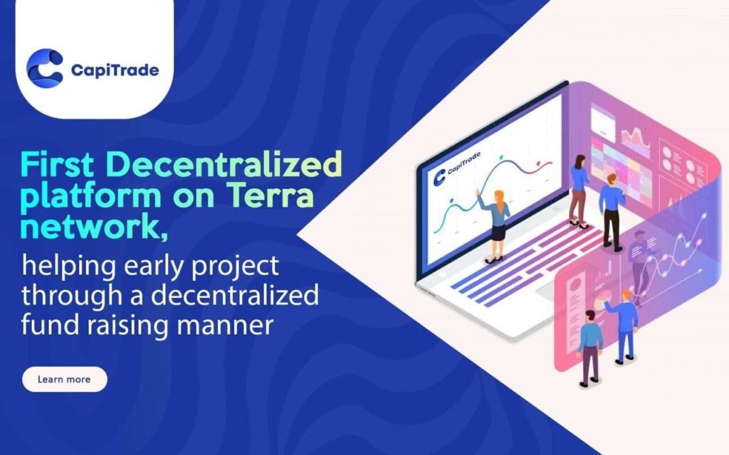 Terra Based Launchpad Capitrade Releases First Glance of its IDO Launchpad, Continues $CDE Token Seed Sale