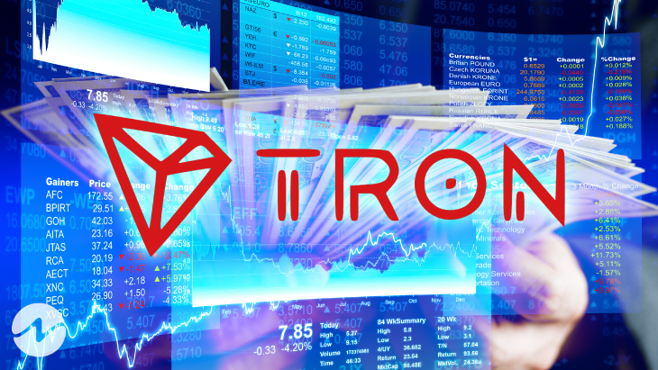 Tron Menjamin Kedudukan Ketiga apabila Jumlah Nilai Terkunci (TVL) Meningkat dalam DeFi