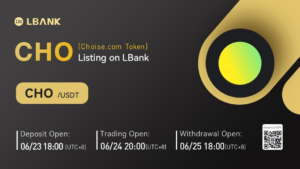 Choise.com Token (CHO) Is Now Available for Trading on LBank Exchange