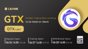 LBank Exchange Will List Global Trading Xenocurrency (GTX) on June 27, 2022