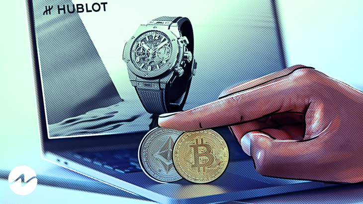 Hublot Швейцарийн тансаг цаг үйлдвэрлэгч нь BTC болон Crypto төлбөрийг хүлээн авах боломжтой