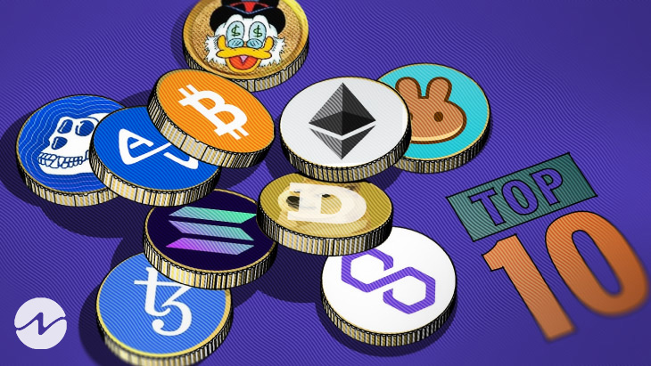 Top 10 Socially Popular Cryptos Ranked By LunarCrush