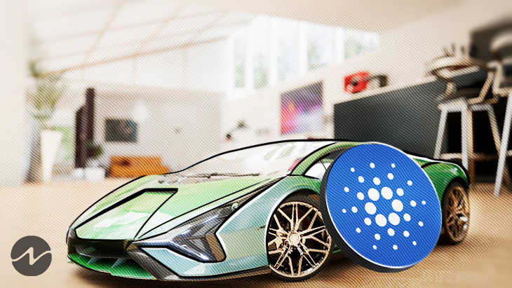 Cardano Network est promu sur Racing Car à NASCAR