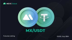 MEXC Global Officially Launches the MX/USDT Perpetual Trading With up to 20X Leverage