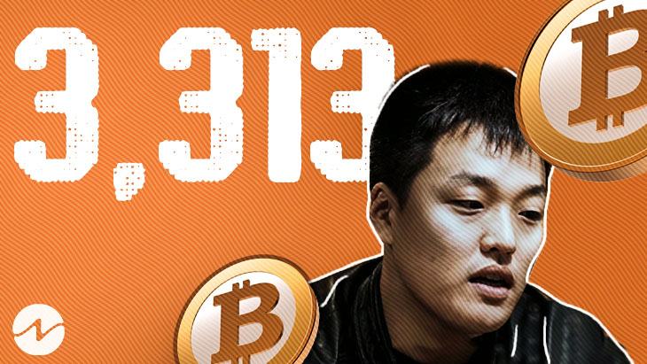 Terra Founder Do Kwon Transferred 3313 Bitcoin