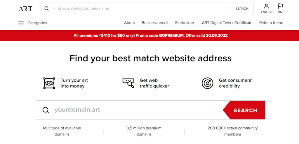 ART Launches Matching ENS and DNS Domains for the Web3 World