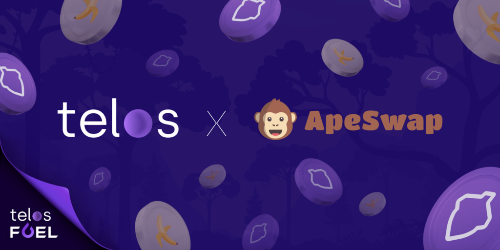 Telos Enters Extended Collaboration With ApeSwap as Part of its Fuel Incentive Strategy