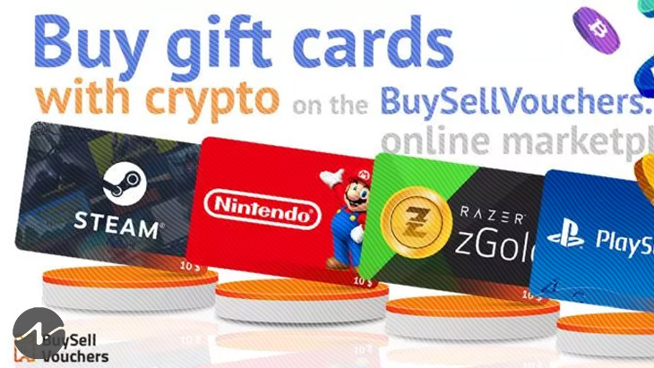 Buy Gift Cards with Crypto on the BuySellVouchers Marketplace