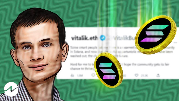 Ethereum Co-founder Vitalik Buterin Praises Solana Blockchain