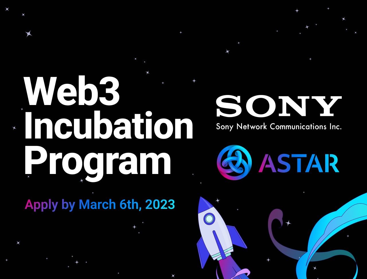 Astar Network and Sony Network Communications Launch a Collaborative Web3 Incubation Program