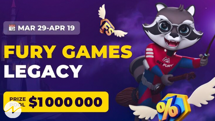 BetFury Launches iGaming Event With $1M Prize Pool