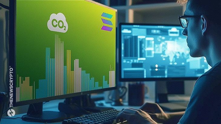 Solana Network To Broadcast Carbon Emissions Data in Real Time