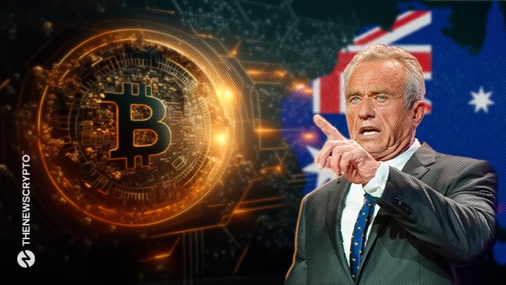 U.S Presidential Contender Robert F. Kennedy Jr. To Accept BTC Contributions