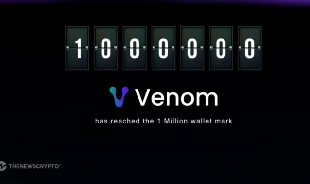 Venom Blockchain Crosses 1 Million Registered Wallets in Remarkably Short Duration