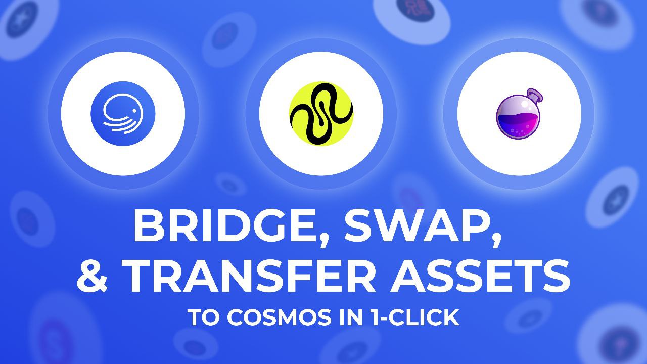 XDEFI Integrates With Osmosis, IBC Transfers, and Squid Router, Bringing 30 Blockchains and 10,000+ Assets Into the Cosmos Ecosystem