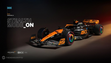 OKX Switch McLaren MCL60 Race Car To Stealth Mode For The Singapore Grand Prix