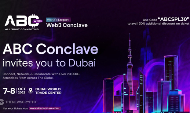 Dubai to Witness the World’s Largest Web3 Conference: ABC Conclave to Unite Global Web3 Pioneers in Dubai World Trade Centre