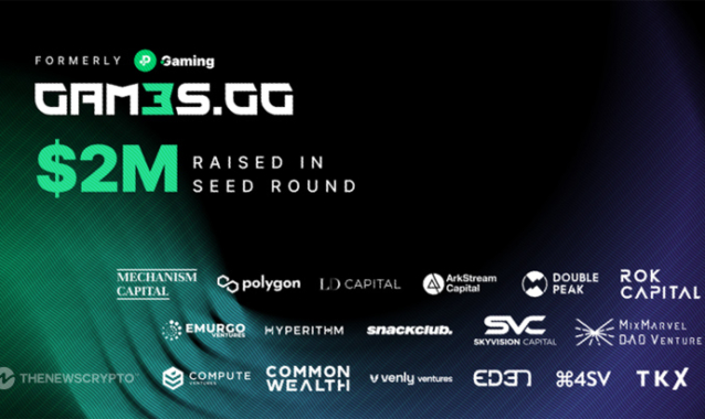 GAM3S.GG Raises $2M for Web3 Gaming Superapp Expansion