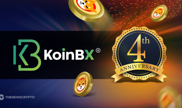 KoinBX Celebrates Fourth Anniversary with a Giveaway of 125,000 SHIB to  Each New User