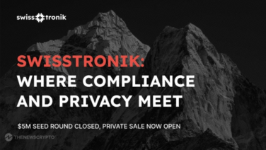 Swisstronik Raises $5M Seed Funding, Launches Private Token Sale