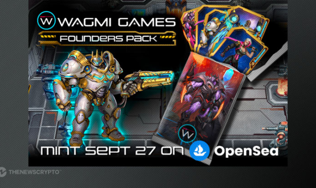 Founder's Packs for WAGMI Games Arriving on OpenSea -September 27th