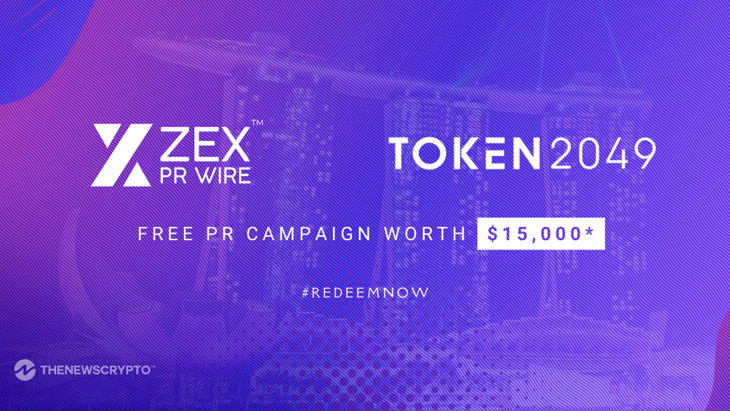 ZEX PR WIRE Unveils $15,000 Worth of Free PR Campaign at Token 2049 Singapore