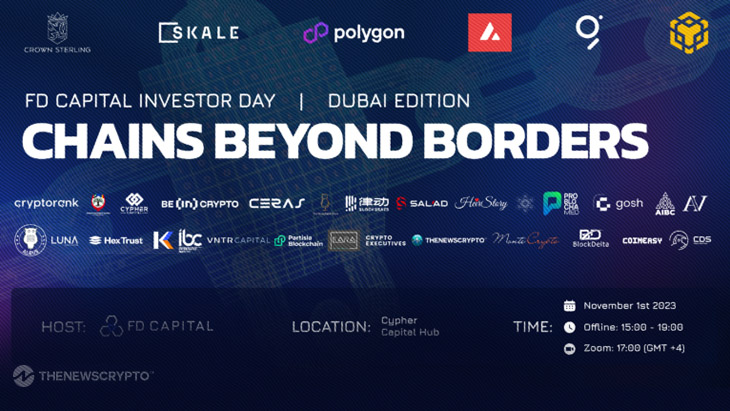 Chains Beyond Borders: FD CAPITAL’s Investor Day Takes Dubai by Storm on November 1st, 2023