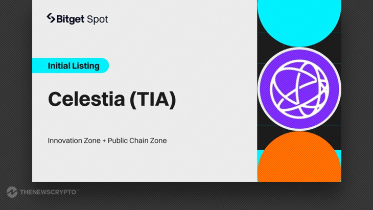 Bitget Becomes One of the First Exchanges to List Celestia (TIA)