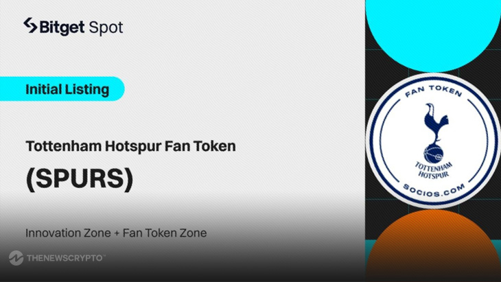 Bitget Announces to be One of the First Exchanges to List Tottenham Hotspur Fan Token (SPURS)