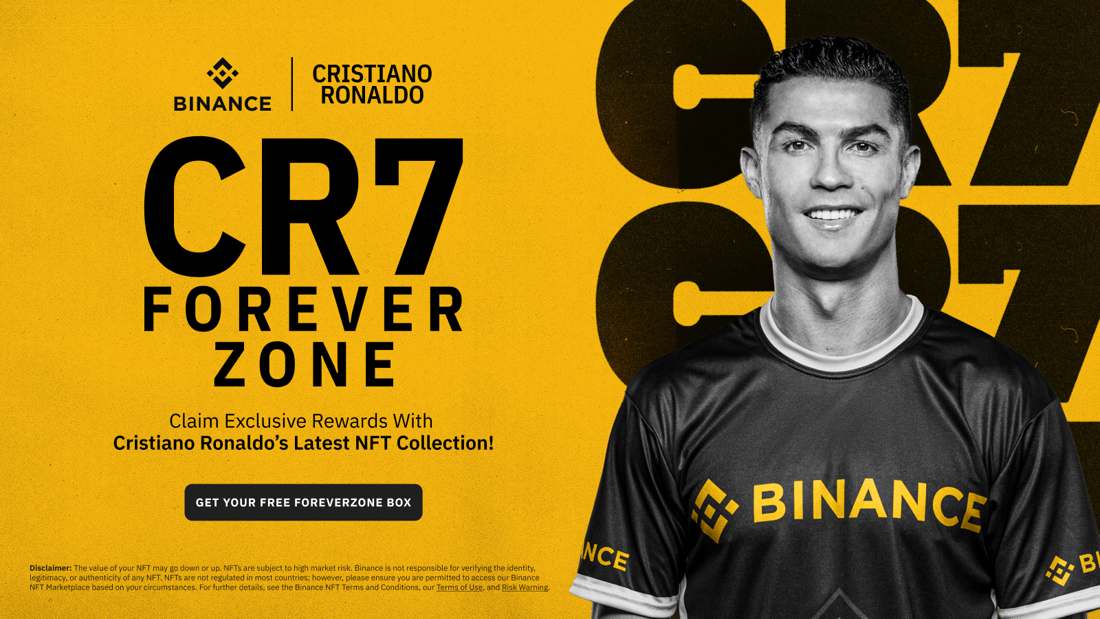 Cristiano Ronaldo and Binance Yet Again Team Up for New NFT Collection