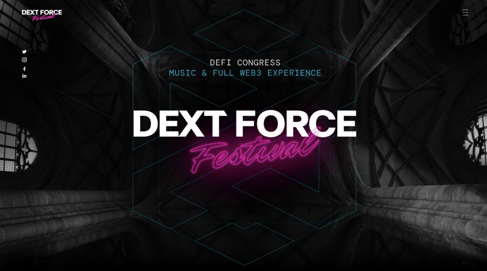 Blockchain, DeFi, Web3, AI. Networking and Electronic Music Festival Combined: The DEXT FORCE Festival, a One-Of-A-Kind Event.