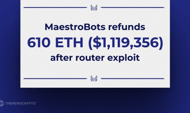 Maestro Trading Bot Refunds 610 ETH to Users Following Router Exploit