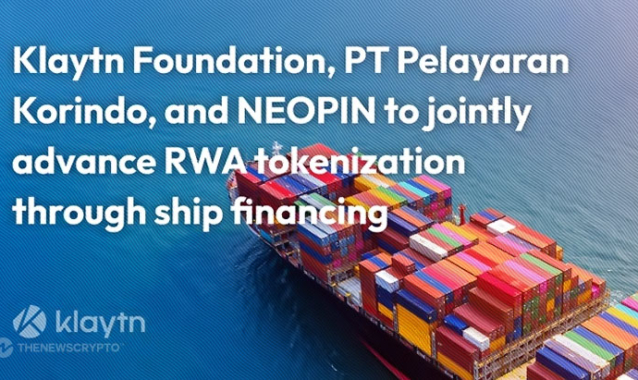 Klaytn Foundation, PT Pelayaran Korindo, and NEOPIN to Jointly Advance RWA Tokenization