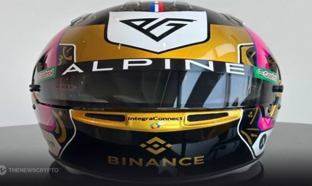 Binance Announces Winner of Fan-Designed Helmet Competition for Alpine F1 Driver, Pierre Gasly