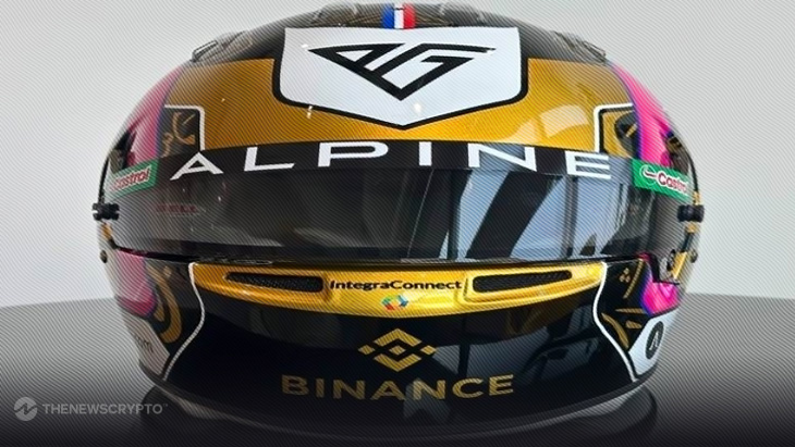 Binance Announces Winner of Fan-Designed Helmet Competition for Alpine F1 Driver, Pierre Gasly