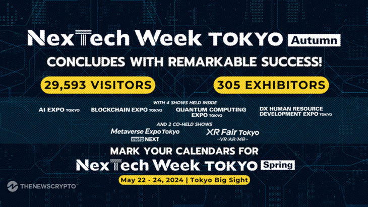 NexTech Week Tokyo 2023 Concludes With Outstanding Innovation Showcase